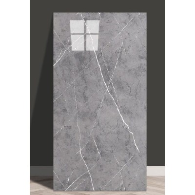  KIT 5 Placas Adesiva de Parede 60x30 Efeito Marmore (PET) [0,9m²]